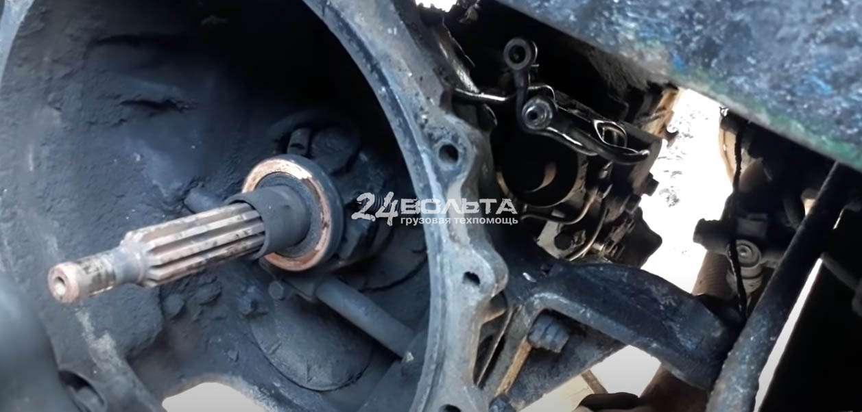 Замена сцепления грузовиков камаз